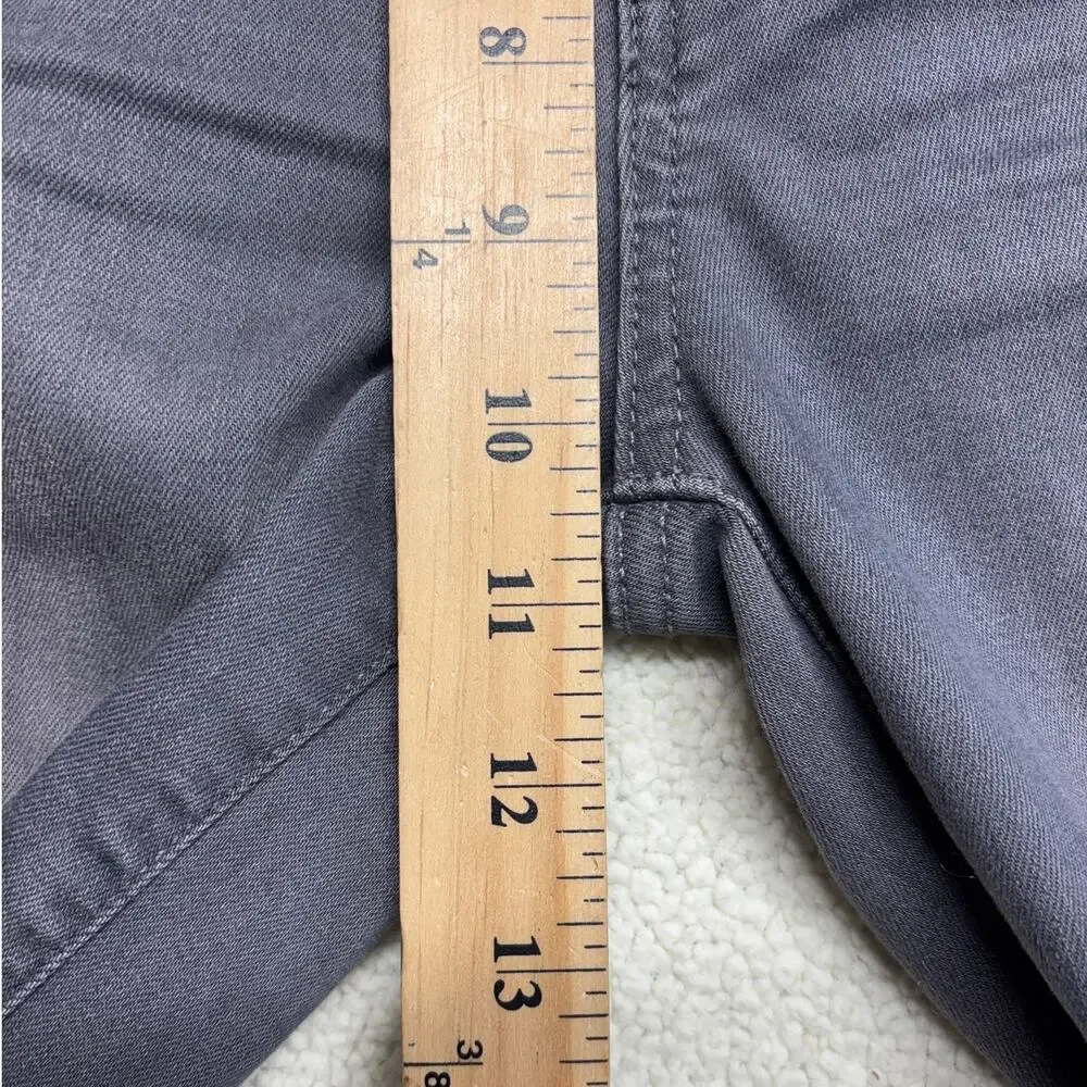 Paige Womens Jeans 24 Gray Manhattan Boot Cut High Rise Denim Stretch Casual